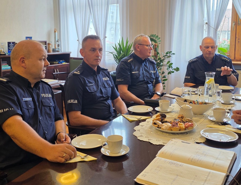 Rozmawiali o bezpieczeństwie mieszkańców 